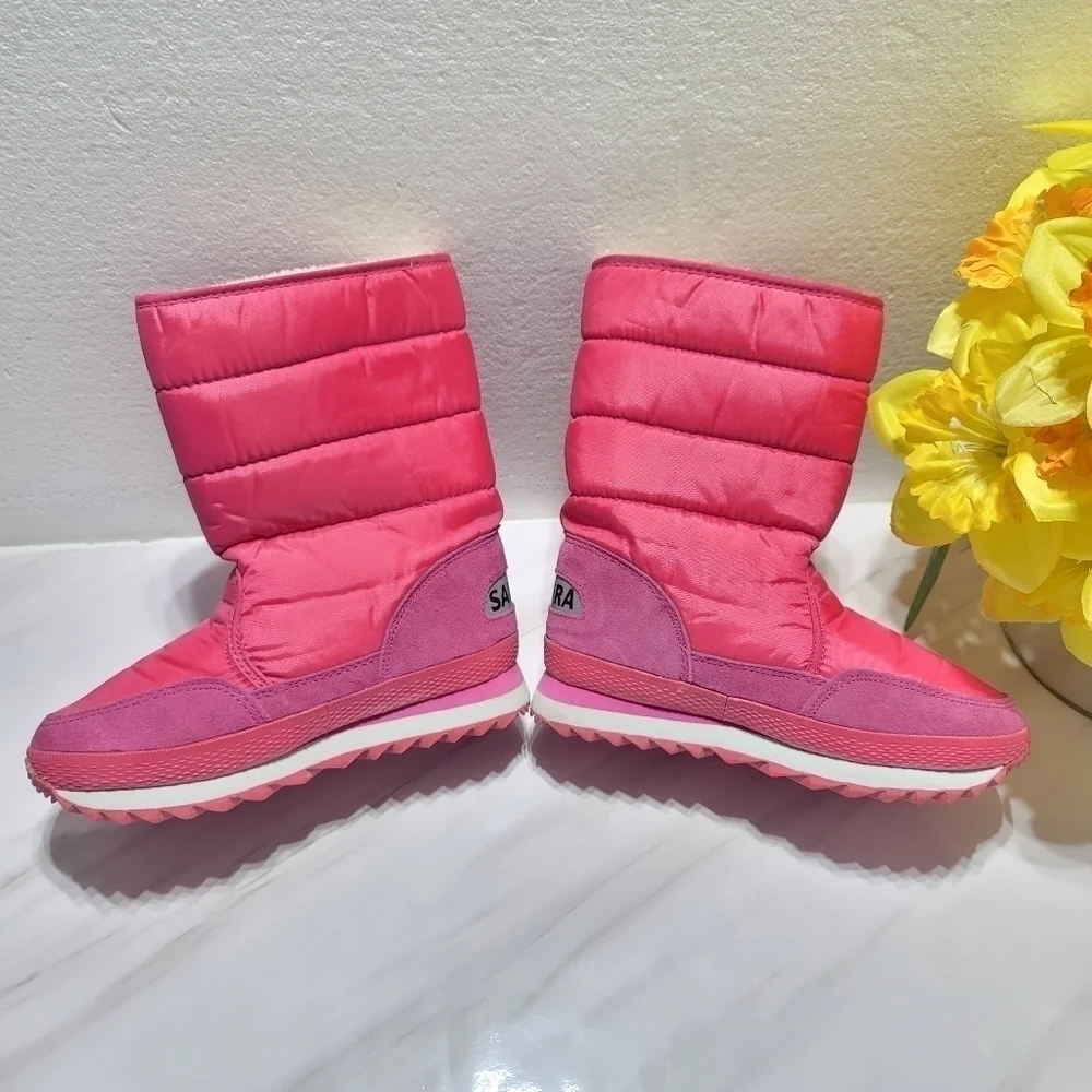 SAKURA WOMEN PINK BOOTS SZ.36